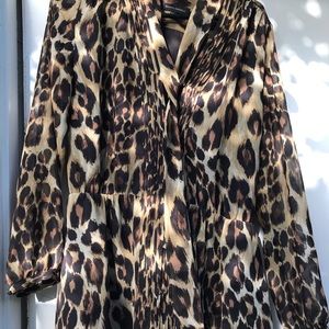 Banana Republic leopard print dress